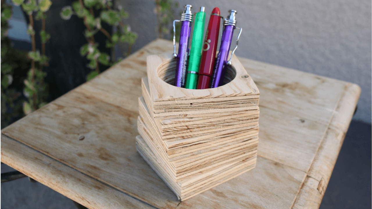 Comment faire un pot à crayon design – EP27